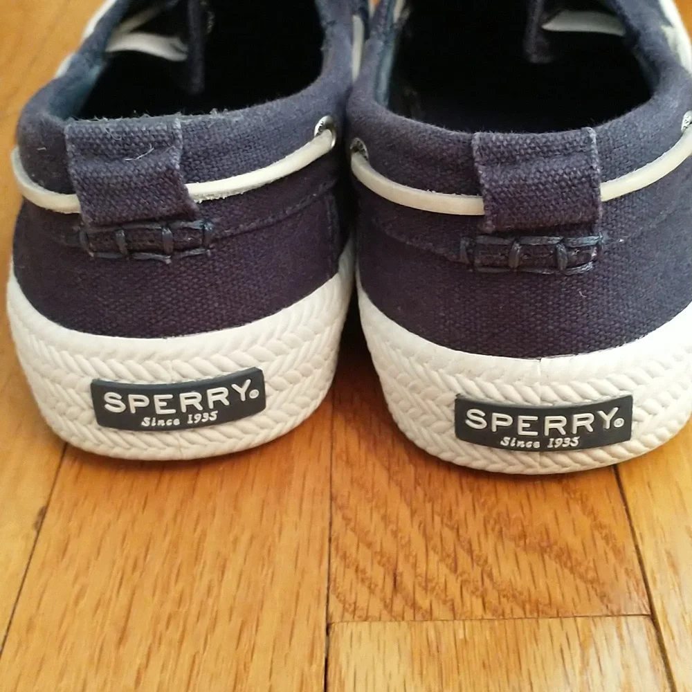 Sperry canvas‎ boat shoes
